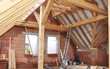 Southside attic trusses
